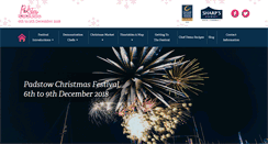 Desktop Screenshot of padstowchristmasfestival.co.uk